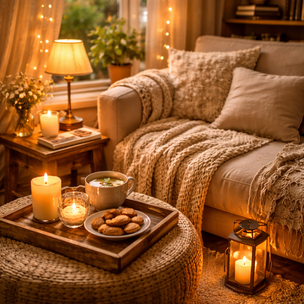 Sentuhan Kain dan Detail Kecil untuk Menciptakan Rasa Akrab